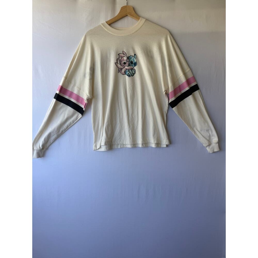 Disney‎ Stitch and Angel Long Sleeve Dolman Style Shirt